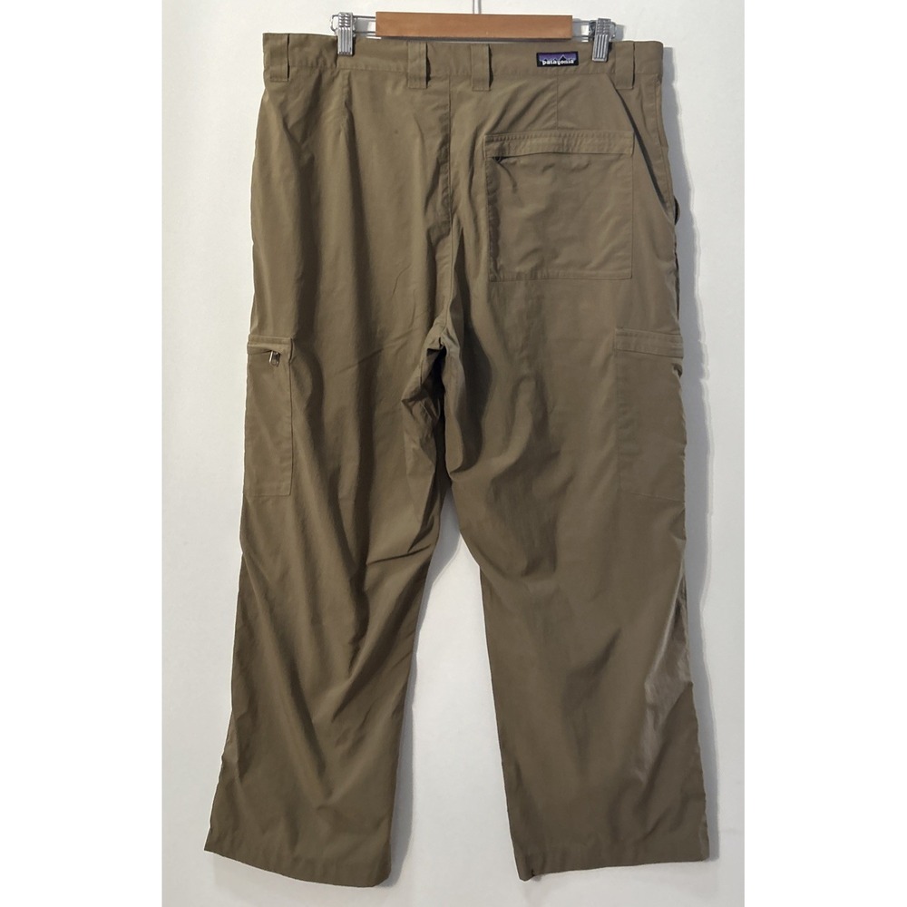 Mens PATAGONIA Gi Cargo Relaxed Fit Pants Sz 36-37 55020 100% Nylon